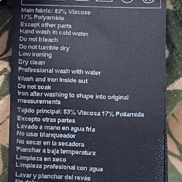 ba&sh Tarmac Long Sleeve Button Up Front Tie Top Womens Size 1 (US4) Green - Picture 13 of 15